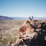 Atop one of the Chimneys, Big Bend National Park, Texas
