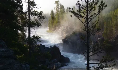 The Route to Billings Gap Overlook The Route to Billings Gap Overlook