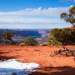 Views from The Neck campsite along the Big Ridge Road, Maze District of Canyonlands National Park, Utah